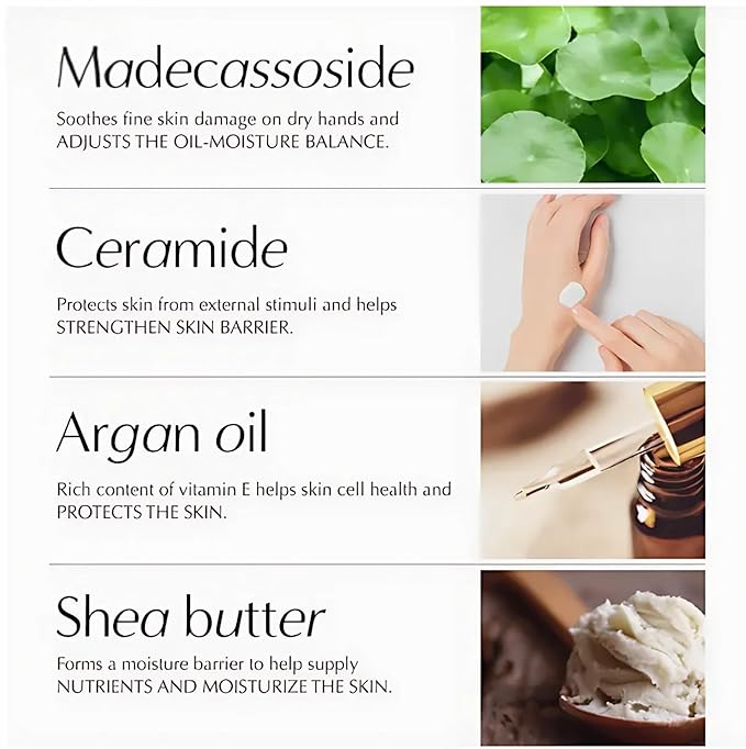 W.Dressroom No.30 White Musk Moisturizing Hand Cream for Dry Hands, Non-Greasy Korean Hand Lotion & Hand Care for Women with Hydrating Formula, Travel Size (1.69 fl oz)