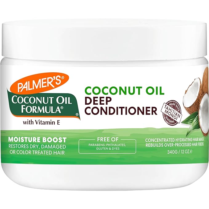 Palmer's Coconut Oil Formula Moisture Boost Deep Hair Conditioner, 12 Fl Oz | Palmer's