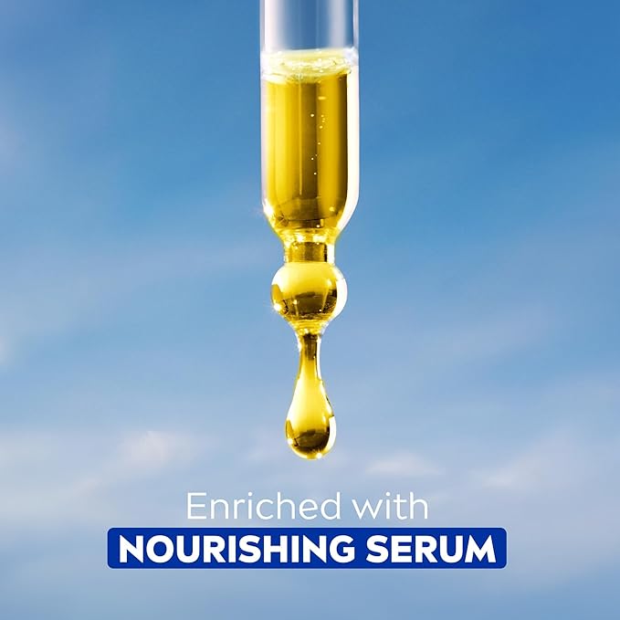NIVEA Nourishing Care Body Wash with Nourishing Serum, Moisturizing Body Wash for Women, Enriched with Provitamin B5 and Vitamin E, 20 Fl Oz Bottle