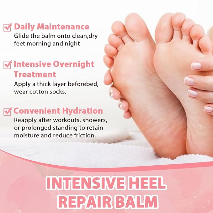 60% Urea Cream plus 2% Salicylic Acid - Maximum Strength Foot & Hand Cream Stick for Dry Cracked Heels, Callus Remover, Dead Skin Exfoliator & Moisturizer with Peach Scent - 1.41oz