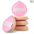 Ymapinc 5Pcs Makeup Sponges for Foundation,Cushion Foundation Puff for Natural and Easy Makeup Soft Reusable Foundations Sponge for Liquid, Pink