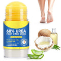 ZIXAOK 60% Urea + 2% Salicylic Acid Foot Repair Stick - Intensive Treatment for Dry, Cracked Heels & Calluses, Exfoliates Dead Skin, Moisturizes Feet, Knees, Elbows, All-in-One Care, 1.4 oz
