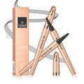 Eyebrow Pen - 4-Fork Tip Lift & Snatch Brow Pencil，Microblading Long-Lasting Waterproof Eye Brow Pen，Natural-Looking Hair-Like Brows，Easy to Use Eyebrow Pencils Makeup for Women (Black)