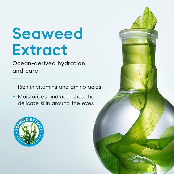 QUIYUM Seaweed Skincare Mask Set - Eye + Lip + Face Repair Combo (32 PCS), for Women & Teens, Natural Ingredients with VE & Hyaluronic Acid, Spa-Like at Home, Moisturize, Soothe, Self-Care Gift