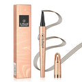 Eyebrow Pencil Eyebrow Microblading Pen, Eyebrow Pen Micro 4 Point Brow Pen Lift & Snatch, Micro Edge Eyebrow Pencil, Waterproof & Long-Lasting, Eye Makeup for Brow Flick (Dark Brown)