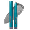 Gray Black Eyeshadow Stick, Cream Shimmer Glitter Eye Brightener Stick Waterproof Long Lasting Smooth Eyeliner Pencil Highlighter Makeup # 05