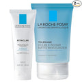 La Roche-Posay Acne Skin Care Set, Toleriane Double Repair Matte Moisturizer 75ml & Effaclar Medicated Gel Cleasner 100ml, Gel Moisturizer with Niacinamide & Acne Cleasner with Salicylic Acid