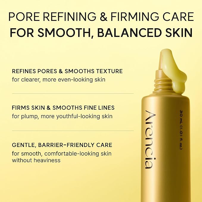 Arencia Retinal Booster Shot Serum, Firming Advanced Night Serum with Caffeine and Ectoin for Mature Skin, Pore Minimizing, WFine Lines & Wrinkles, Korean Skincare 30ml/1.01 fl.oz