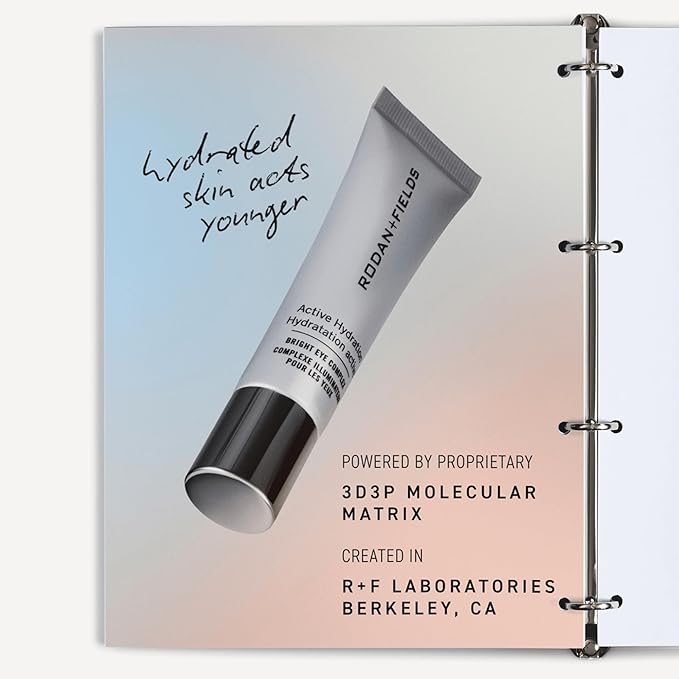 RODAN + FIELDS Active Hydration Bright Eye Complex | 15ml | Moisturizing Under Eye Cream for Dry Skin | Eye Treatment for Refreshed Appearance | Skincare