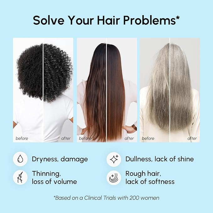 MAREE Hair Conditioner for Women & Men – Deep Conditioning Hydrating Moisturizing Color Safe Conditioner – Hair Moisturizer for Curly Dry Damaged Color Treated – Acondicionador Para Cabello