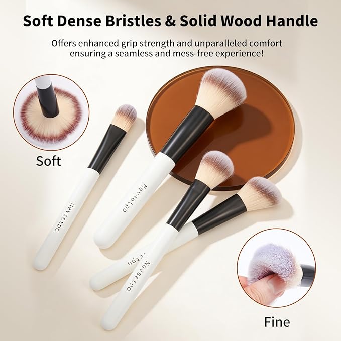 Makeup Brushes, Quality Make Up Brushes 28Pcs Makeup Brushes Set Professional, Beginner Make-up Sets With Case, Soft Brush Kits Sponges Masks Spatula,Travel-Friendly Women Girls Gift Sets