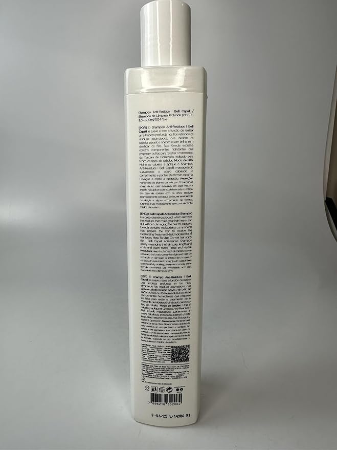 I Belli Capelli Ravenna Hair Treatment Kit- 1kg/35.2 oz B-tox Hair Mask + 300ml/10.1 fl.oz Anti-Residue Shampoo- Repair & Clarifying Shampoo for Longer Effect