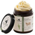 Hearth & Homestead Whipped Beef Tallow for Skin & Face - 100% Grass Fed, Eczema Cream & Body Butter - Organic Olive Oil, Calendula & Rose - Lotion & Hand Moisturizer for Dry Skin, Unscented, 2.6oz
