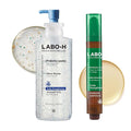 LABO-H Roll On Serum with Cooling Shampoo - Korean Hair Anchoring Serum for Daily Massage and Hair Growth | Vegan | Anti-Loss Treatment | Cooling & Soothing Relief with Rosemary Oil