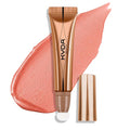 KYDA Blush Beauty Wand, Shimmer Blush with Cushion Applicator, Natural Pearl Finish, Silky Smooth Creamy, Lasting Glowing Blusher