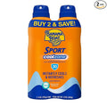 Banana Boat Sport Cool Zone SPF 30 Sunscreen Spray Twin Pack | Spray Sunscreen SPF 30, Sunblock, Oxybenzone Free, 6oz each