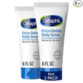 Cetaphil Exfoliating Face Wash, Extra Gentle Daily Face Scrub, Gently Exfoliates & Cleanses, For All Skin Types, Non-Irritating & Hypoallergenic, Suitable For Sensitive Skin, 6 Fl Oz, Pack of 2