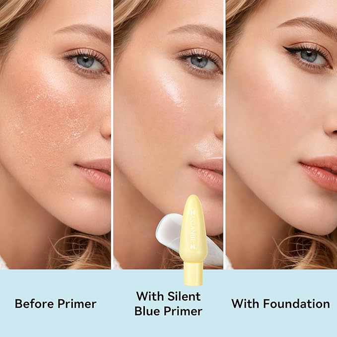 UCANBE Waterless Glow-Lit Hydra Grip Primer, Hydrating Gel for Dry & Textured Skin, Smoothes Bumps & Locks in Makeup with Niacinamide & Aloe, Dewy Finish Gripping Makeup, Moisturizes & Primes