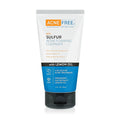Acne Free Sulfur Acne Foaming Cleanser with Lemon Oil, and Oat Extract, 5 Ounces