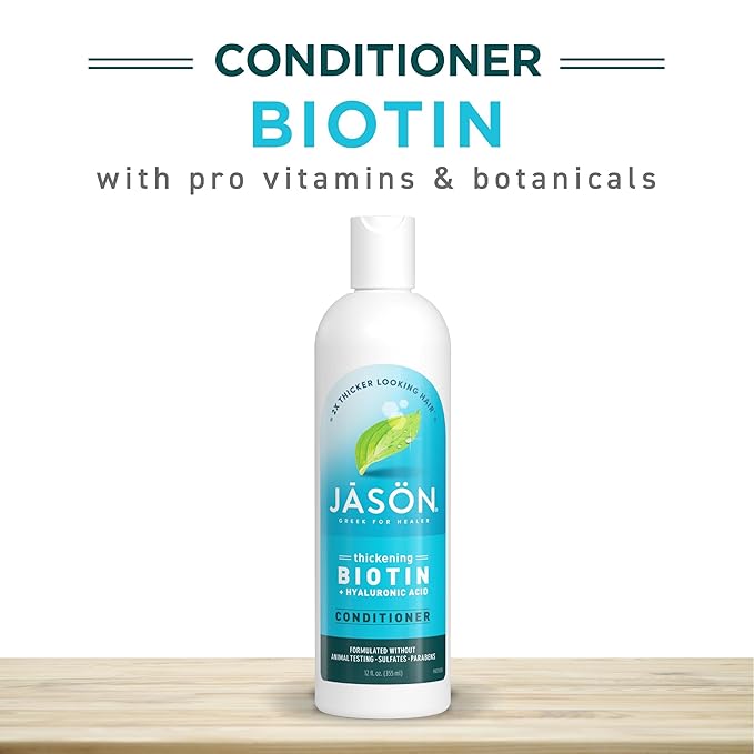 Jason Thickening Biotin Conditioner, 12 Oz
