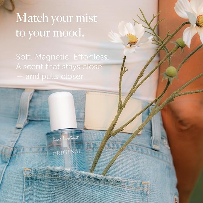 Pure Instinct ORIGINAL - Pheromone Hair & Body Mist - Burst of Fresh Fragrance Spray for Women - Everyday Wear Perfume Mist