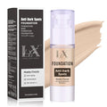 Anti-Dark Spot Liquid Foundation - Collagen Serum Foundation Infused with 2% Niacinamide, High Coverage For A Smooth & Satin Finish, 101 Light