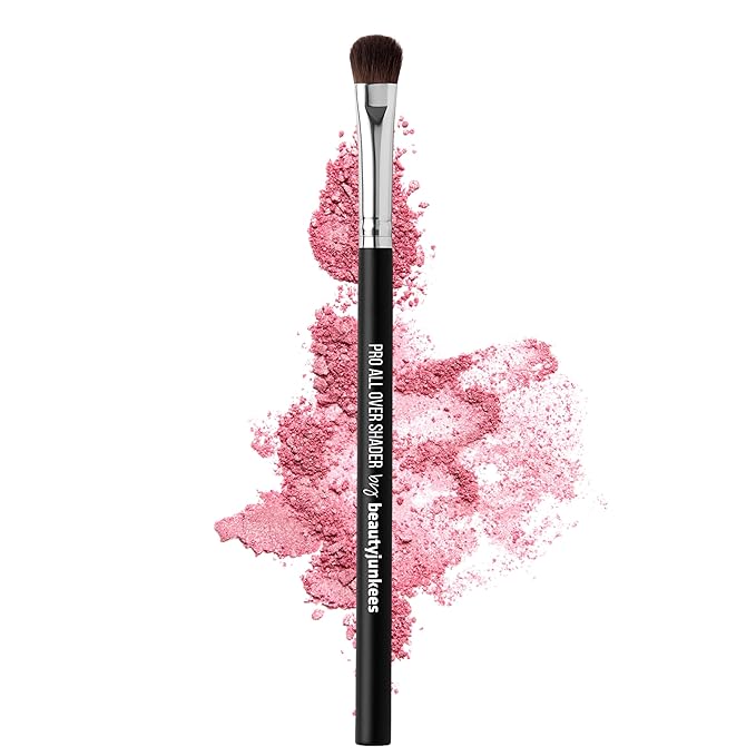 Beauty Junkees Professional Makeup Brush - Dense Eyeshadow Brush for Even Color Coverage on Lid and Crease