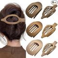 Flat Claw Clips for Women, Large Duckbill French Hair Clips, 6 Pack Non-Slip Matte Hair Accessories for Thick & Thin Hair