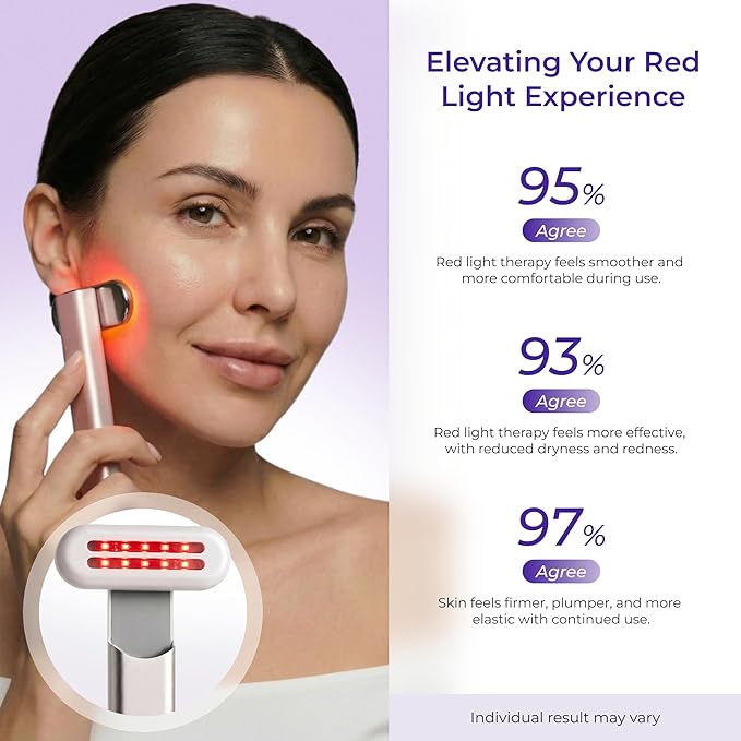 Red Light Therapy Activation Serum for Face – Hydrating & Firming Booster for LED Red Light Devices – Anti-Aging Green Tea Serum with Niacinamide, Hyaluronic Acid, Peptides & Collagen, 1 Fl Oz/2 Pack