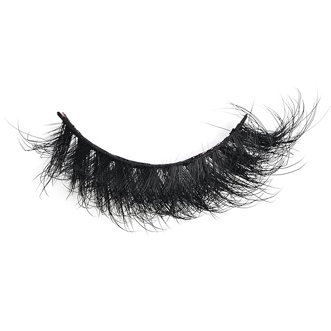 Lashes 17MM False Eyelashes Volume Faux Mink Lashes 14 Pairs Pack Dramatic Fake Eyelashes Wispy Cat-Eye Look Waterproof Strip Lashes That Look Like Extension, by TIMELABS Lashes 14Pairs