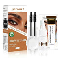 Lash Color Kit, At Home DIY Eyebrow & Eyelash Color Set, Instant Results with Natural Ingredients, Safe & Easy to Use, Temporary Color up to 2 Weeks 7ml (Black)