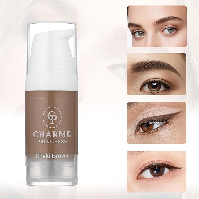 Charme Princesse Permanent Makeup Ink Microblading Ink Eyebrow Eyeliner Vegan Tattoo Ink 10ml Eyebrow Pigments Permanent Makeup Inks for Eyebrow Tattoo Plant Inks