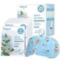 BeHoomi 20 Packs Steam Eye Mask, Heated Eye Mask Warm Compress for Eyes, Disposable Self Heating Steam Mask for Home, Sleep, Spa, Travel Essentials & Relaxation Gifts for Women (Jasmine)