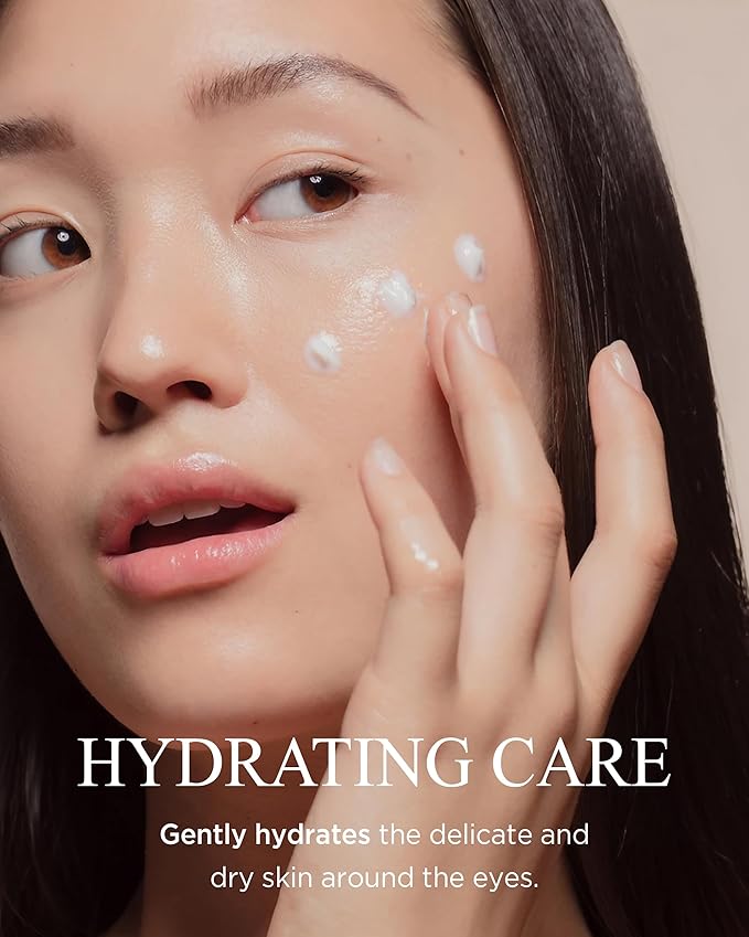 Danahan Korean Red Ginseng Eye Cream for Dark Circles, Puffiness & Fine Lines - Anti-Aging Hydrating Under Eye Cream with 6-Year Fermented Ginseng Vinegar, Bonyongo Hanbang, 1.01 fl oz/30ml