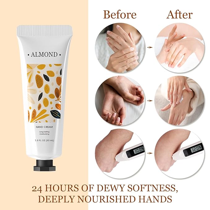 BODY & EARTH 30 Pack Hand Cream Lotion Bulk Mini Hand Lotion Hand Cream for Women Bridesmaid Gifts Small Gifts for Women Mothers Day Gift Bachelor Party Favors