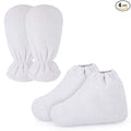Segbeauty Paraffin Heated SPA Mittens & Foot Liners for Hand Therapy - Thicker Larger Size, Hot Wax Machine Compatible