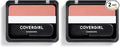 COVERGIRL Cheekers Blendable Powder Blush Iced Cappuccino, .12 oz (packaging may vary), 1 Count (Pack of 2)