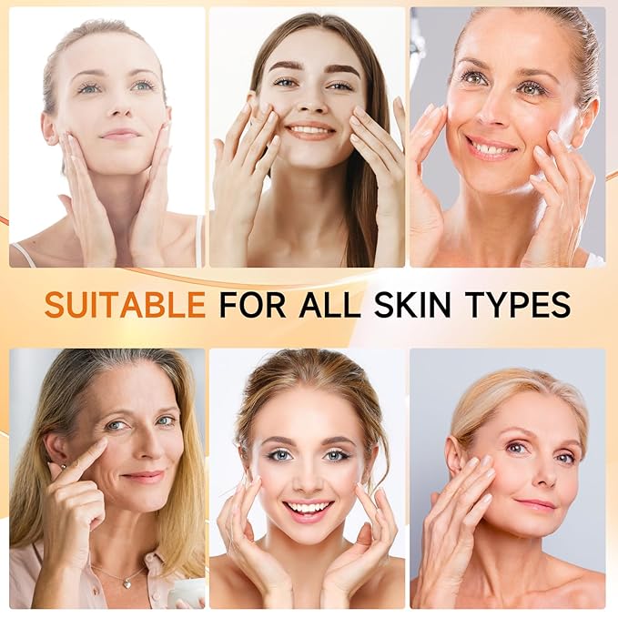 HANYWIL Vitamin C Serum for Mature Skin, 20% Vitamin C Face Serum with Hyaluronic Acid, Dark Spot Remover, Hydrating Skincare for Wrinkle Reduction, Lifting & Firming - 1.7 fl