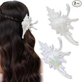 2 Pack Conch Hair Clips for Women Beach Ocean Seashell Large Hair Claw Clips Mermaid Accessories for Thick and Thin Hair