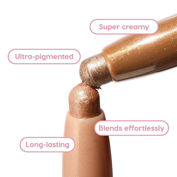 ColourPop Shadow Stix Makeup Kit - Shimmer Eyeshadow Make Up Set - Vegan & Cruelty-Free Cream Eyeshadow Sticks with High-Pigment & Metallic Finishes (3 Count)
