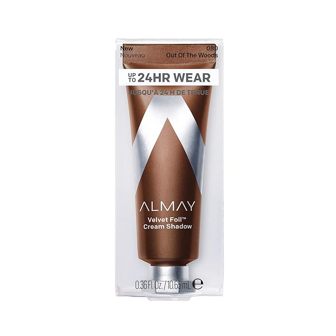 Almay Velvet Foil Cream Shadow, Out of the Woods, 0.36 fl. oz., metallic eyeshadow