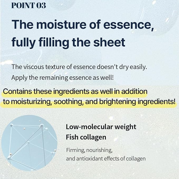 DERM·ALL MATRIX Basic Dermal-Care Essence Mask 25g x 10 sheets. Perfect adherence All-in-One Mask. Moisturizing. Soothing. Full of Moisturizing Essence. Give skin some rest.