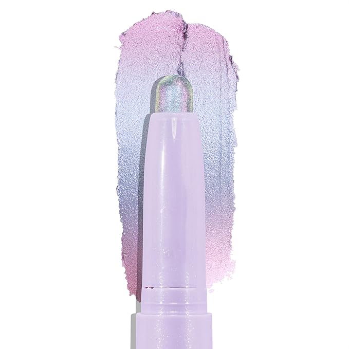 ColourPop Shadow Stix - Multichrome Cream Eyeshadow Stick with Long-Lasting Color - Multi-Use Cream Makeup with a Built-In Sharpener & Precise Tip for Easy Application - Cotton Candy (0.05 oz)