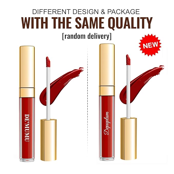 Depuplum Nude Lipstick Matte for Women Color Stay Long Lasting Lipstick Smudgeproof Liquid Lipsticks Cruelty Free Lip Color, DM10 Dusty Nude