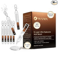 Ultra Hyaluronic Acid Serum With 8 HA Forms + Matrixyl 3000, Collagen Tri - Complex & Peptide, Multi - Layer Hydration Anti-Aging Serum, Hyaluronic Acid Serum for Face (0.05 Fl Oz (Pack of 30))