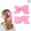 Bow Claw Clips Bow Hair Clips 2PC Pink Big Hair Bows for Women Butterfly Styling Large Hair Clips for Thick Hair for Girls Hair Accessories for Teen