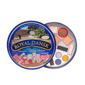 KARA BEAUTY Royal Dansk Palette Limited Edition Holiday Makeup Gift Set, Cookie Tin Eyeshadow Palette with 14 Cookie-Inspired Shades, Festive Eyeshadow Holiday Beauty Gift for Women