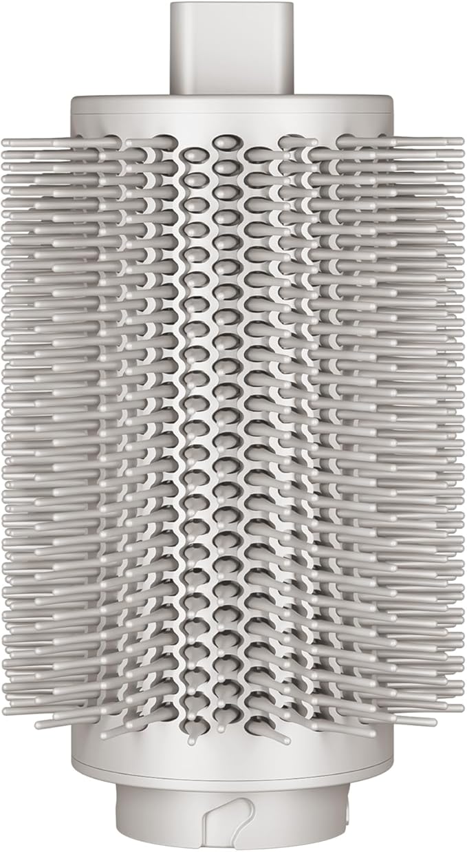 Upgraded Large Round Volumizing Brush for Shark FlexStyle Attachment, Big Round Brush Compatible with Shark Flex Style, Fast Blowouts Smooth Bends Full Volume(2in barrel, 3in with Bristles)