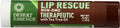 Desert Essence Lip Rescue Therapeutic with Tea Tree Oil - 0.15 Oz - Antiseptic Balm - For Cracked Lips, Cold Sores - For Softer, Smoother Lips - Moisturizer - Unscented - Vitamin E - Aloe Vera