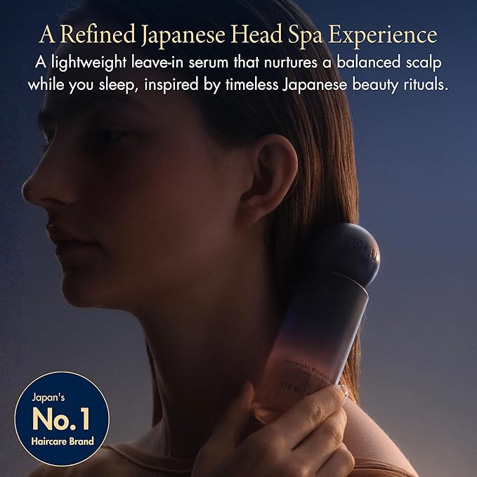 YOLU - Scalp Serum with Rosemary Extract - Japanese Overnight Scalp Treatment for Dry, Oily, Itchy & Sensitive Skin - Leave-In Scalp Care - Fragrance of Neroli & Jasmine - 4.0 fl oz